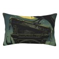 thumbnail image 1 of KLL MoonNight Sky Crow Pillow Covers Envelope Closure,Super Soft and Cozy Fuzzy Fleece Pillow Case Cover (No pillow core） 16"x24", 1 of 5