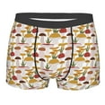 thumbnail image 1 of KLL Mushroom Men's Cotton Boxer Briefs Underwear-X-Large, 1 of 8