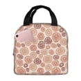 thumbnail image 1 of KLL Mushrooms2 Print Insulated Lunch Bag Women, Reusable Cute Tote Lunch Box for Adult & Men, Leakproof Cooler Lunch Bags for Work Office Travel Picnic, 1 of 5