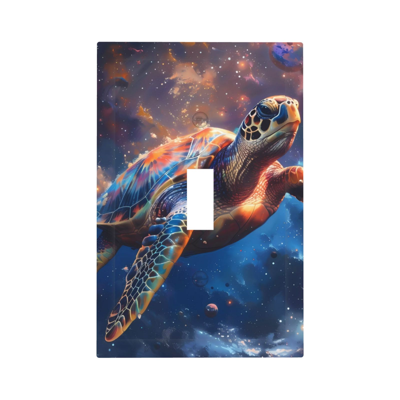 KLL Night Sky Turtle Pattern Electrical Outlet Covers, 3