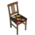 thumbnail image 1 of KLL Noble Style Duck Pattern Seat Covers for Dining Room Chairs,Washable Chair Seat Chair Covers Seat Protector-Four Pieces, 1 of 7