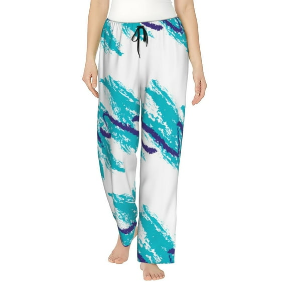 KLL Northern Lights Womens Print Pajama Pants Soft Pajama Bottoms for Women Cozy Lounge Pants-Small