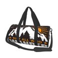 thumbnail image 1 of KLL Not All Who Wander Are Lost4 Duffle Bag For Men Women Sport Gym Fitness Tote Travel Training Workout Basketball Football Weekender, 1 of 8