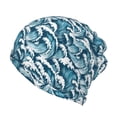thumbnail image 1 of KLL Ocean Waves Pirnt Wicking Running Beanie Head Wrap Cycling Bandana for Men Women, 1 of 8