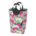 thumbnail image 1 of KLL Orchids Flowers Laundry Hamper,Large Canvas Fabric Lightweight Storage Basket Toy Organizer Dirty Clothes Collapsible Waterproof, 1 of 6
