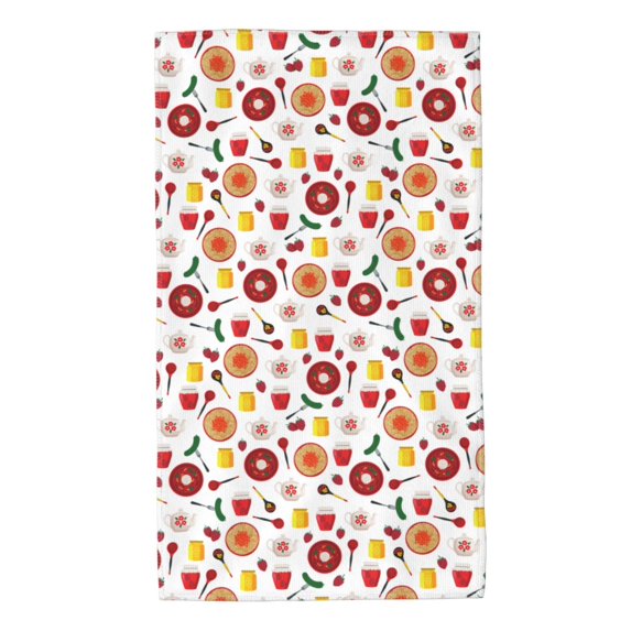 KLL Oriental Cuisine Ultra Absorbent & Soft Hand Towels for Bath, Hand, Face, Gym and Spa-27.5x16in