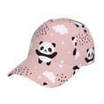 thumbnail image 1 of KLL Panda Pattern Baseball Caps for Outdoor Sports,Golf Dad Hat Fashion Casual Outdoor Caps Adjustable Fit Men Women, 1 of 6