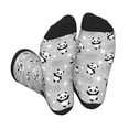 thumbnail image 1 of KLL Pandas Between Clouds and Stars Print Cool Socks Men's Women's Crew Socks Funny Crazy Novelty Stockings, 1 of 7