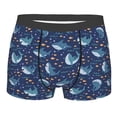 thumbnail image 1 of KLL Party Shark Cut Men's Cotton Boxer Briefs Underwear-Small, 1 of 8