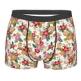 thumbnail image 1 of KLL Pineapple Flower Men's Cotton Boxer Briefs Underwear-Medium, 1 of 8