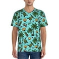 thumbnail image 1 of KLL Pineapple Sea Turtle for Men's Baseball Shirts,Short Sleeve Casual Shirts Button Down Shirt for Men Beach Summer Wedding Shirt-4X-Large, 1 of 7