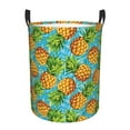 thumbnail image 1 of KLL Pineapple Waterproof Foldable Laundry Hamper Bucket with Handles for Storage Bin,Kids Room,Home Organizer (Medium ), 1 of 7