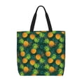 thumbnail image 1 of KLL Pineapples with Palm Leaves Pattern Aesthetic Tote Bag for Women Beach Bag Shopping Bags Shoulder Bag Reusable Grocery Bags, 1 of 7