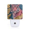 thumbnail image 1 of KLL Pink Tiger Gold Leaves for Night Lights,Auto Sensor Night Lamp Plug in Night Light with Dusk-to-Dawn Light Sensor LED Nightlightfor Adults & Kids Room/Bedroom/Hallway, 1 of 7