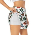 thumbnail image 1 of KLL Pirate Hats Pattern Shorts Women,Athletic Shorts High Waisted Running Shorts Pocket Sporty Short Gym Elastic Workout Shorts-Medium, 1 of 7