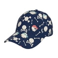 thumbnail image 1 of KLL Pirate Skulls 1 Pattern Baseball Caps for Outdoor Sports,Golf Dad Hat Fashion Casual Outdoor Caps Adjustable Fit Men Women, 1 of 6