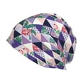 thumbnail image 1 of KLL Plaid Flamingo Winter Fall Beanie Knit Hats for Men & Women - Warm & Soft Stylish Toboggan Caps for Cold Weather, 1 of 6