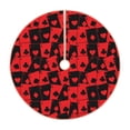 thumbnail image 1 of KLL Playing Cards Christmas Tree Skirt 48" ,Party Decorations Farmhouse for Christmas Decorations Holiday Party, 1 of 1
