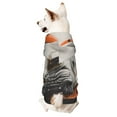 thumbnail image 1 of KLL Polka Dot Rhino Welcome for Basic Dog Hoodie - Pet Hoodie Sweater with Leash Hole - Cute Dog Sweatshirt - Pet Clothes Hooded Sweatshirt for Dog & Cat -Small, 1 of 8