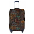 thumbnail image 1 of KLL Polynesian Turtles Luggage Cover Suitcase Cover Suitcase Protector (Luggage not included)-Medium, 1 of 6