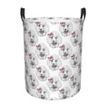 thumbnail image 1 of KLL Poodle Dog Waterproof Foldable Laundry Hamper Bucket with Handles for Storage Bin,Kids Room,Home Organizer (Medium ), 1 of 7