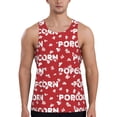 thumbnail image 1 of KLL Popcorn2 Print Men's Muscle Gym Workout Stringer Tank Tops Bodybuilding Fitness T-Shirts Tank Tops Men-Medium, 1 of 7