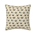 thumbnail image 1 of KLL Pug Dog Face Decorative Throw Pillow Covers Velvet Soft for Couch Sofa Bedroom Living Room Outdoor (No pillow core)- 20"x20", 1 of 5