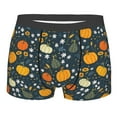 thumbnail image 1 of KLL Pumpkin Men's Cotton Boxer Briefs Underwear-XX-Large, 1 of 8