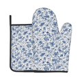 thumbnail image 1 of KLL Rabbit And Butterfly Pattern Oven Mitts and Pot Holders 2pcs Sets for Kitchen, Oven Mitt Heat Resistant 536°F, Oven Gloves for Kitchen,Cooking and Baking, 1 of 7
