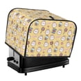 thumbnail image 1 of KLL Rabbit And Candy Print 4 Slice Toaster Dust Covers Kitchen Small Appliance Cover with 2 Pockets,Can hold Jam Spreader Knife & Toaster Tongs (12.4 x 10.6 x 8.2), 1 of 6