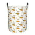 thumbnail image 1 of KLL Rabbit And Carrot Waterproof Foldable Laundry Hamper Bucket with Handles for Storage Bin,Kids Room,Home Organizer (Small ), 1 of 7