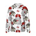 thumbnail image 1 of KLL Rabbit And Hedgehog Print Men's Women’s UPF 50+ Sun Protection Outdoor Hoodie Jacket Long Sleeve Fishing Hiking Performance Shirt-3X-Large, 1 of 6