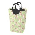 thumbnail image 1 of KLL Rabbit With Tie Laundry Hamper,Large Canvas Fabric Lightweight Storage Basket Toy Organizer Dirty Clothes Collapsible Waterproof, 1 of 6