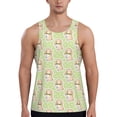 thumbnail image 1 of KLL Rabbit With Tie Print Men's Muscle Gym Workout Stringer Tank Tops Bodybuilding Fitness T-Shirts Tank Tops Men-Medium, 1 of 7