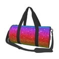 thumbnail image 1 of KLL Rainbow Glitter Duffle Bag For Men Women Sport Gym Fitness Tote Travel Training Workout Basketball Football Weekender, 1 of 8
