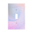 thumbnail image 1 of Kll Rainbow Unicorn Party Wall Plate,Gloss Finish,Standard Size 1 - 5" X 3", Polycarbonate Thermoplastic,Electric Receptacle Plug Covers, 1 of 8
