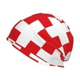 thumbnail image 1 of KLL Red Cross 1 Winter Fall Beanie Knit Hats for Men & Women - Warm & Soft Stylish Toboggan Caps for Cold Weather, 1 of 6