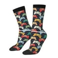 thumbnail image 1 of KLL Retro Video Game Print Cool Socks Men's Women's Crew Socks Funny Crazy Novelty Stockings, 1 of 6