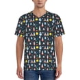 thumbnail image 1 of KLL Rocket Space for Men's Baseball Shirts,Short Sleeve Casual Shirts Button Down Shirt for Men Beach Summer Wedding Shirt-XX-Large, 1 of 7