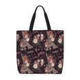 thumbnail image 1 of KLL Romantic Paris Pattern Aesthetic Tote Bag for Women Beach Bag Shopping Bags Shoulder Bag Reusable Grocery Bags, 1 of 5