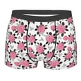 thumbnail image 1 of KLL Rose Flowers Men's Cotton Boxer Briefs Underwear-X-Large, 1 of 8