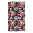 thumbnail image 1 of KLL Rose Flowers Ultra Absorbent & Soft Hand Towels for Bath, Hand, Face, Gym and Spa-27.5x16in, 1 of 7