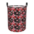 thumbnail image 1 of KLL Rose Flowers Waterproof Foldable Laundry Hamper Bucket with Handles for Storage Bin,Kids Room,Home Organizer (Medium ), 1 of 7