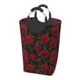 thumbnail image 1 of KLL Rose Laundry Hamper,Large Canvas Fabric Lightweight Storage Basket Toy Organizer Dirty Clothes Collapsible Waterproof, 1 of 6
