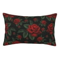 KLL Roses Pillow Covers Envelope Closure,Super Soft and Cozy Fuzzy