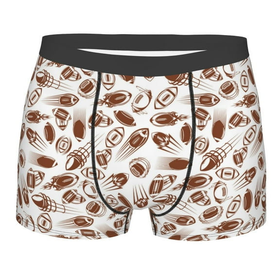 KLL Rugby Style Men's Cotton Boxer Briefs Underwear-XX-Large