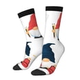 thumbnail image 1 of KLL School Cute Gnomes Print Cool Socks Men's Women's Crew Socks Funny Crazy Novelty Stockings, 1 of 6