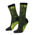 thumbnail image 1 of KLL Screaming Horror Art Print Cool Socks Men's Women's Crew Socks Funny Crazy Novelty Stockings, 1 of 6