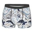 thumbnail image 1 of KLL Sea Life Elements Men's Cotton Boxer Briefs Underwear-XX-Large, 1 of 8