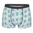 thumbnail image 1 of KLL Sea Turtle Men's Cotton Boxer Briefs Underwear-Medium, 1 of 8